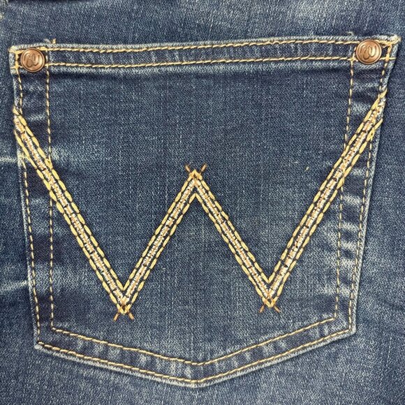 Wrangler Women's Retro Mae Mid Rise Boot Cut Jean - Vivianna - Picture 2 of 3